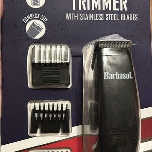 Barbasol Black Trimmer with Stainless Steel Blades